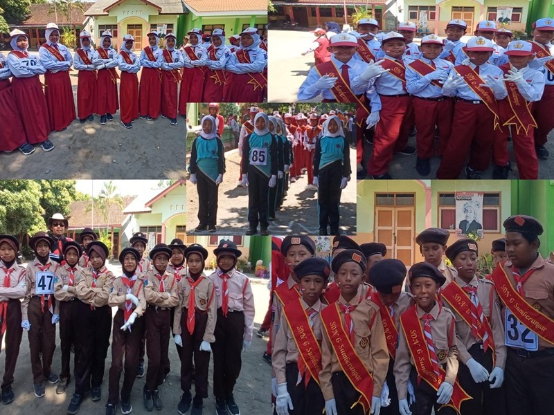 Lomba Gerak Jalan Tingkat SD